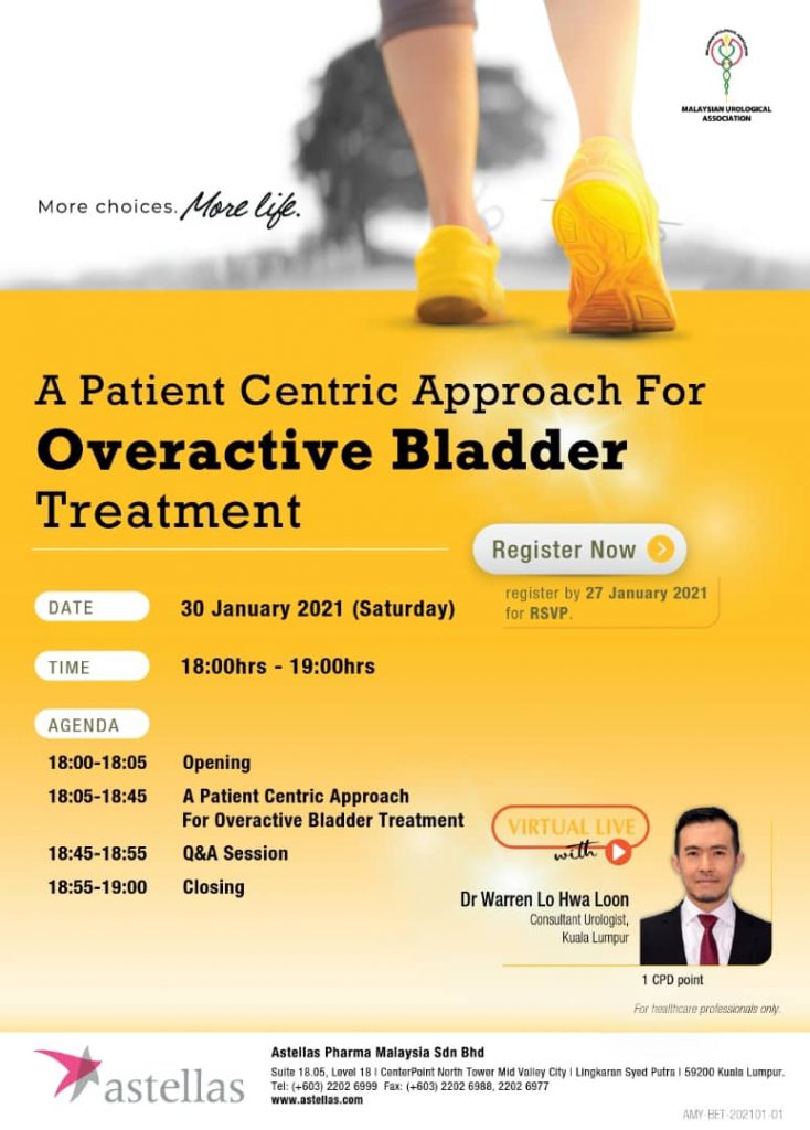 A Patient Centric Approach For Overactive Bladder Treatment